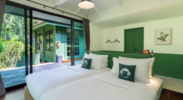 Семейный номер Standard с 2 комнатами Blu Monkey Pooltara Krabi Hotel & Villas Pet Friendly