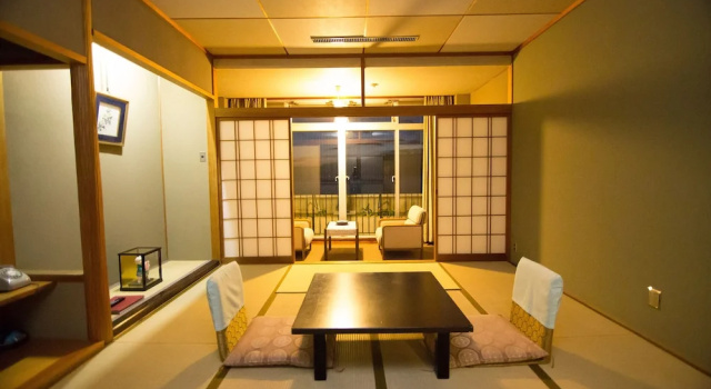 Номер Standard с видом на океан Kada Onsen Seaside Hotel Kada Kaigetsu