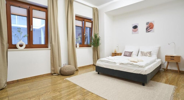 Апартаменты с 3 комнатами с балконом и с видом на город Global Living Dresden Frauenkirche