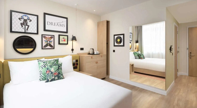 Двухместный номер (наличие наружных окон зависит от доступности) Hampton By Hilton London Old Street