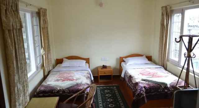 Семейный номер Standard с балконом и с красивым видом из окна Hotel Global Inn