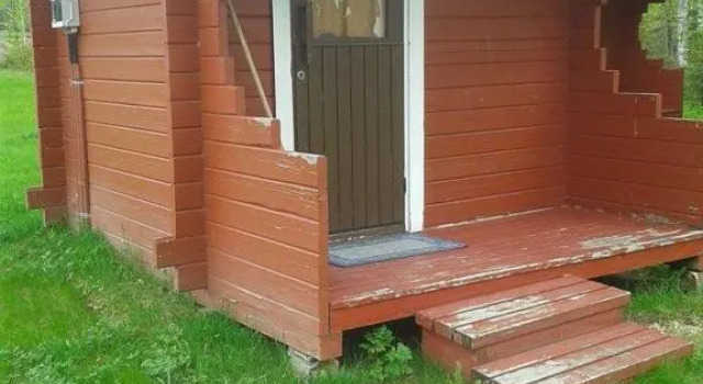 Коттедж с видом на озеро Ristijärven Pirtti Cottage Village