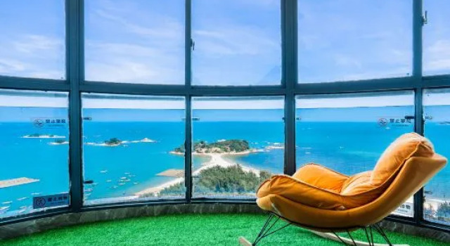 Люкс с 2 комнатами с красивым видом из окна Dongshan Warm Sun Sea View Guesthouse