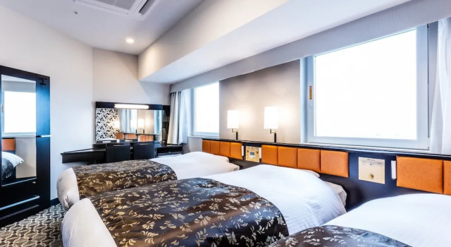 Трёхместный номер High Floor APA Hotel & Resort Ryogoku Ekimae Tower