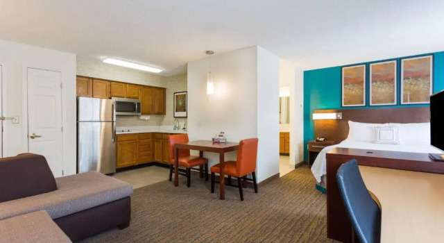 Двухместная студия Residence Inn by Marriott Rocky Mount