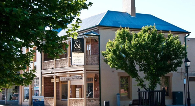 Cobb & Co Court Boutique Hotel, Buchen Sie Boutique Weinanbaugebiet Mudgee 