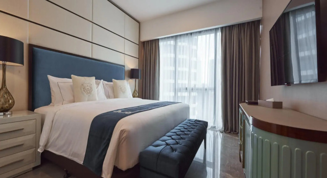 Номер Deluxe с 3 комнатами THE FACE Style Hotel