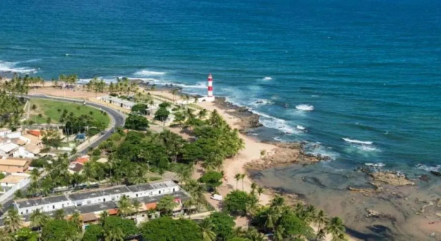 Апартаменты Estúdio aconchegante em Itapuã a 5 min. da praia