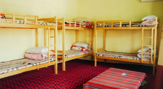 Кровать в общем номере (мужской номер) Turpan Dap Youth Hostel