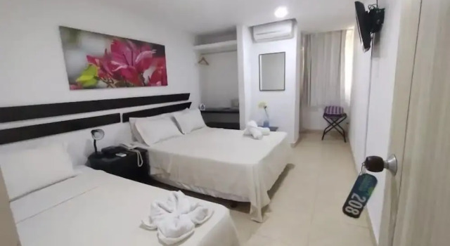 Трёхместный номер Standard Hotel Bahia Taganga