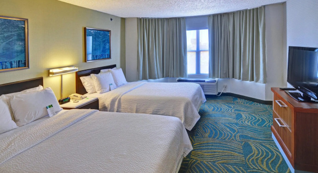 Четырёхместный люкс SpringHill Suites by Marriott Dallas NW Highway at Stemmons / I-35East