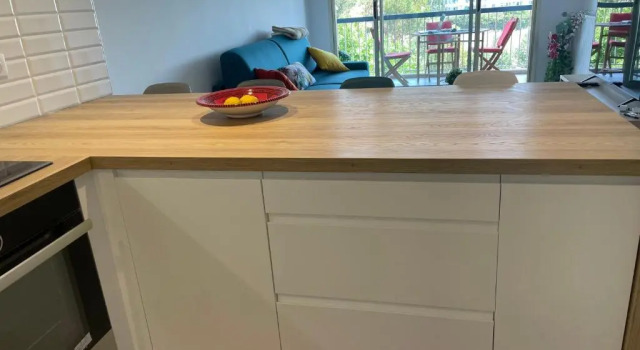 Апартаменты Appartement rénové vue mer avec garage