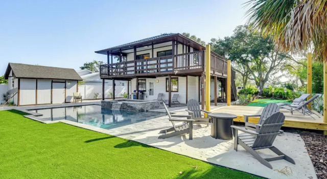Коттедж Outdoor Oasis w/ Boat Slip & Spa in St Augustine!