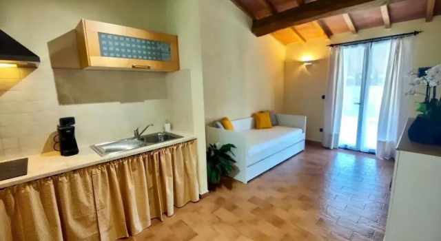 Апартаменты Comfort с видом на сад Agriturismo Lo Scalandrino