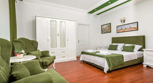 Двухместный номер Deluxe с балконом MERVE BUTİK OTEL