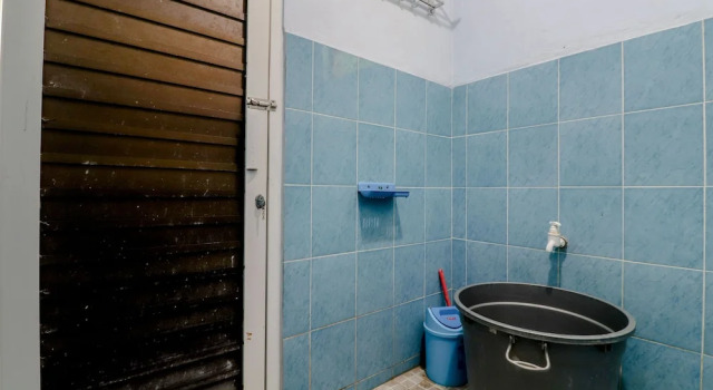 Кровать в общем номере Bahagia Sederhana Homestay