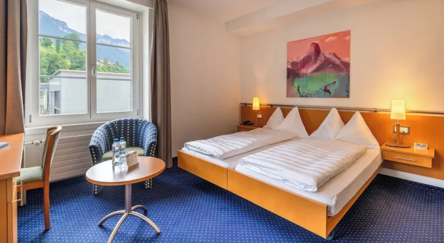 Двухместный номер Standard с видом на город Parkhotel Gunten Lake & Spa