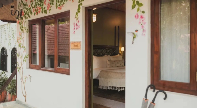 Двухместный люкс с видом на сад Brij Paraiso Saligao, Goa | An Indo-Portuguese Villa