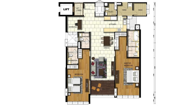 North Park Serviced Apartment Bangkok, Забронировать Апартаменты/квартира Отели Бангкока с бассейном, Бассейн