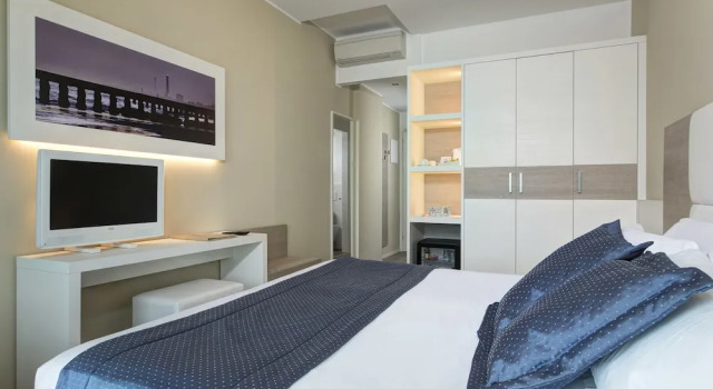 Двухместный номер Standard c 1 комнатой с видом на море Hotel Aurora