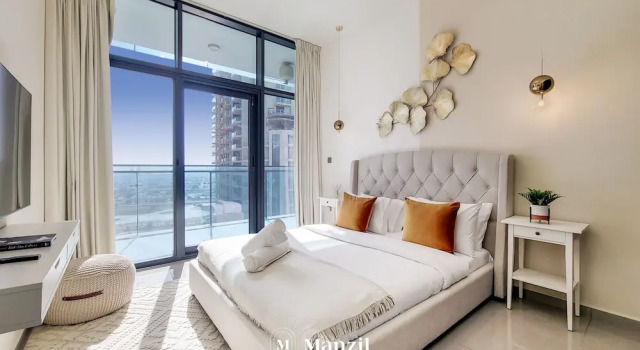Manzil - Modern 3BR in Business Bay nr Dubai Mall, Забронировать Апартаменты/квартира Отели Эмирата Дубая с парковкой, Парковка