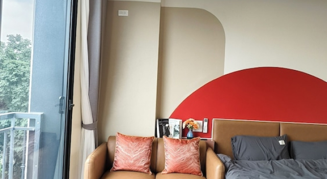 Студия Standard с видом на город Klara House Phuc Dong