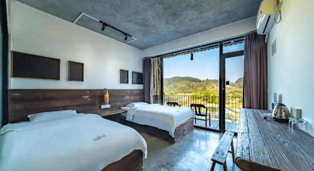 Двухместный номер Standard с красивым видом из окна Yangshuo Sudder Street Guesthouse