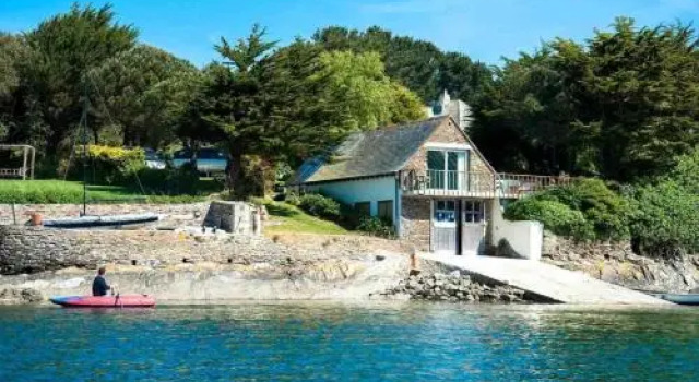 The Boathouse, Rezervasyon Daire Truro Cornwall