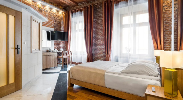 Aparthotel Stare Miasto, Забронировать Апарт-отель Отели Кракова 4 звезды, рядом с Церковь Святой Екатерины Александрийской, 4*