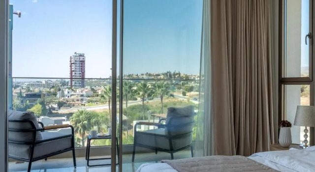 "sanders Dione Residences - Pleasant 2-bedroom Apartment With Sea View", Брондау Пәтер Agios Tychonas Лимасол