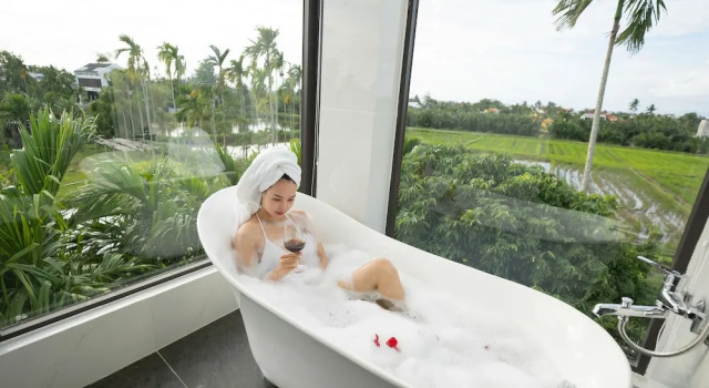 Двухместный номер Standard с балконом и с видом на бассейн Serene Nature Boutique Resort & Spa