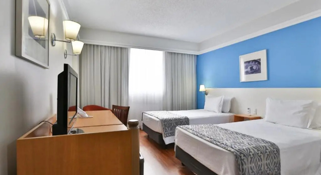 Двухместный номер Superior Slaviero Hotel São Paulo Downtown