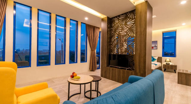 Blue Boutique Villa Hoi An, Rezervovat Boutique Hotel Hotely v Quang Nam s parkováním, Parkování