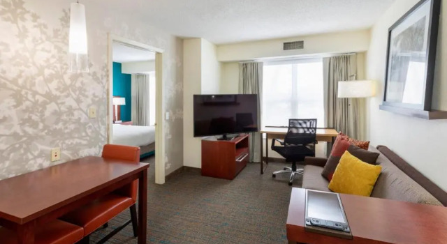 Двухместный люкс c 1 комнатой Residence Inn Minneapolis St. Paul/Roseville