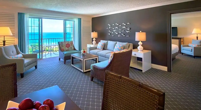 Люкс c 1 комнатой с видом на море Fairmont Southampton