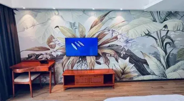 Кровать в общем номере Shanwei Home Seaview Homestay