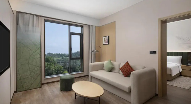 Люкс Deluxe Hilton Garden Inn Zhangjiajie Tianmen Mountain