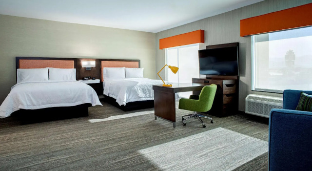 Четырёхместный люкс Hampton Inn & Suites Indio, Ca