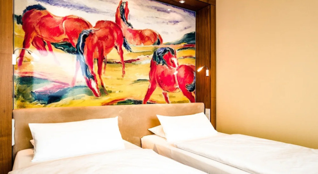 Двухместный номер Standard c 1 комнатой Hotel Der Blaue Reiter Design- & Tagungshotel
