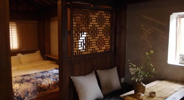 Семейный номер Standard Дуплекс WuYuan QiYe YanXiang Guesthouse