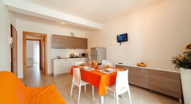 Апартаменты c 1 комнатой с балконом Residence Galleria Gran Mado'