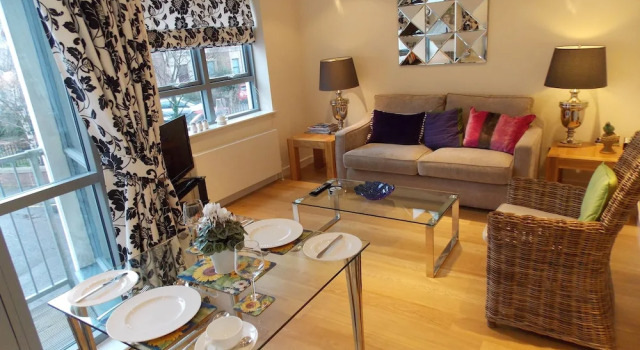 Апартаменты c 1 комнатой с балконом Violet Bank Apartment New Town