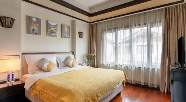 Четырёхместный семейный люкс с 2 комнатами Yueshanshui  Villa