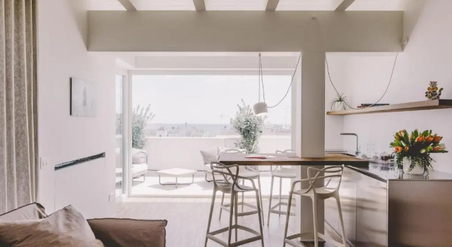 Люкс с 2 комнатами с видом на море Suite 10 Home Design & Spa