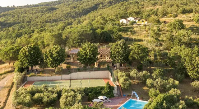 Villa Querceto With Pool e Tennis Private