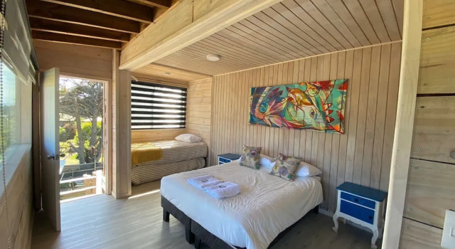Трёхместный номер Standard c 1 комнатой с видом на море The Sirena Insolente Hostel