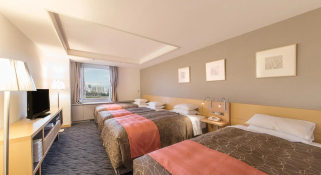 Четырёхместный номер Superior (Superior floor) Sapporo Park Hotel
