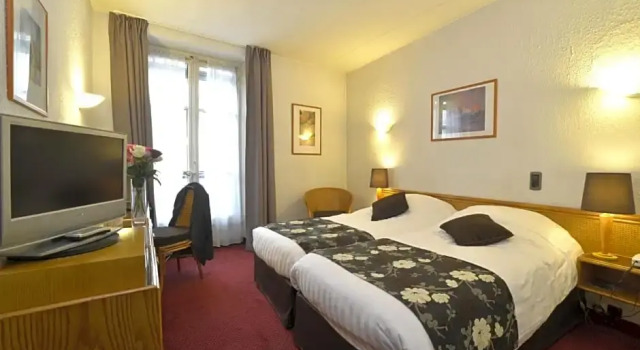 Номер Standard Hôtel d’Angleterre Grenoble Hyper-Centre