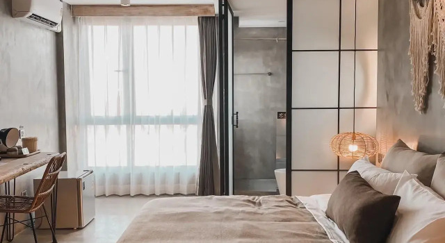 Двухместный номер Standard Glory Wabi Sabi Hotel 清迈古城荣耀侘寂酒店