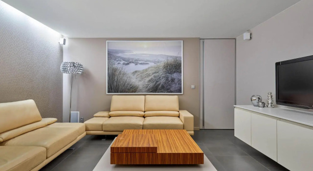 Stylish apartment in Blankenberge with sauna